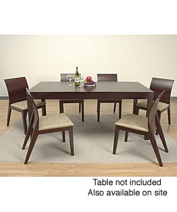 Wenge Dining Chairs (Set of 2)