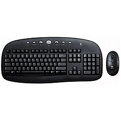 Logitech Cordless Desktop Keyboard and Optical Mouse