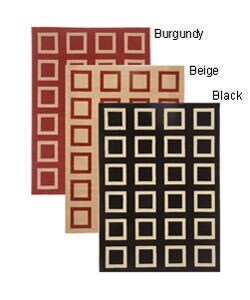 Sorina Block Emerlen Heat-set Rug (7'9 x 9'6)