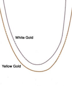 14k Gold 0.7-mm Cable Chain Necklace