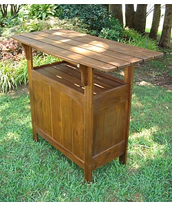 Outdoor Wooden Bar Table