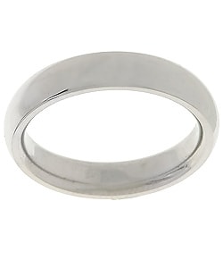 Platinum Comfort Fit Wedding Band