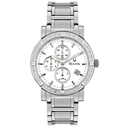 Bulova Men's Chronograph Diamond Watch