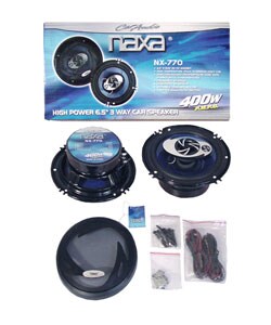 Naxa 6.5-inch 3-way 400-watt Speaker System