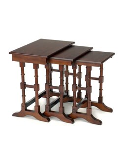 Birch Three-piece Nested End Table Set