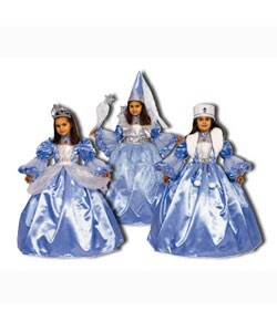3-in-1 Princess/ Fairy/ Czarina Dress Up Costume Set