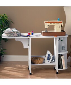 White Sewing Table