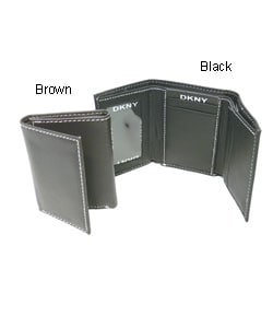DKNY Men's Bi-fold Leather Wallet