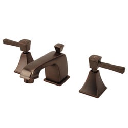 Bronze Bathroom Faucets on Fontaine Oil Rubbed Bronze Widespread Bathroom Faucet   Overstock Com