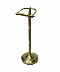 Antique Brass Free Standing Paper Holder