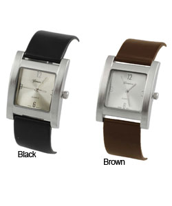 Geneva Platinum Men's Brushed Satin Fashion Watch