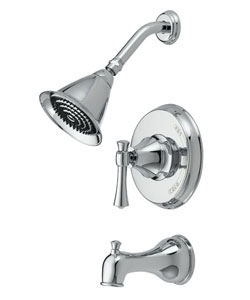 Fontaine Chrome Bath Tub Faucet & Shower Set