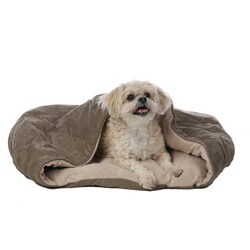 Hoodwink Snuggle Nest Green/ Khaki Medium Pet Bed