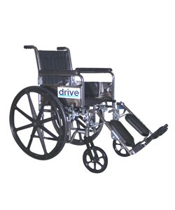 Infinity Wheelchair Fixed Arm with Elevating Leg Rest