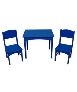 Nantucket Blue Table and Chair Set