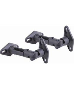 Universal Black Satellite Speaker Mounts (4-pack)
