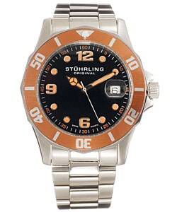 Stuhrling Original Clipper Men's Swiss Quartz Divers Watch