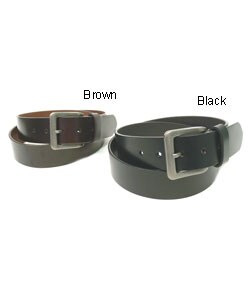 Boston Traveler Smooth Grain Leather Men's Belt