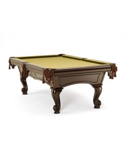 Solid Hardwood Full Slate Pool Table