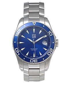 ESQ Tournament 100 Men's Blue Dial Steel Watch