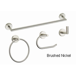 Fontaine Bathroom Towel Bar & Ring Accessory Set