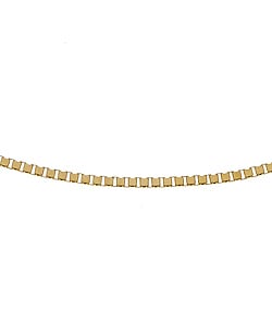 14k Yellow Gold 20-inch Box Chain (0.5 mm)