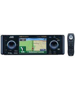JVC GPS-capable In-dash Entertainment Center