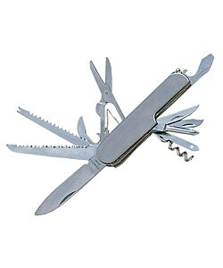 Stainless Steel Swiss Type Knife (Pack of 5)