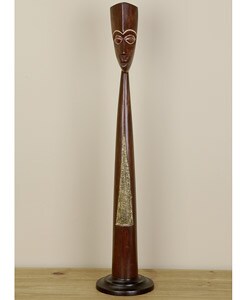 Handmade African Queen Sculpture (Ghana)