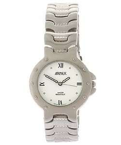 Arnex by Lucien Piccard Men's Silvertone Watch