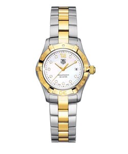 Tag Heuer Aquaracer Two-tone Diamond Watch