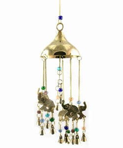 Handcrafted Brass Dome Chime (India)