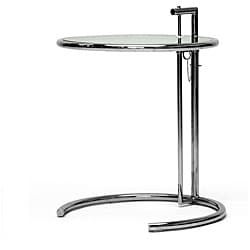 Eileen Gray Stainless Steel Accent Table