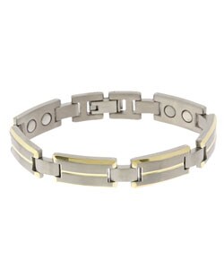 Sabona Titanium Dress Duet Magnet Bracelet