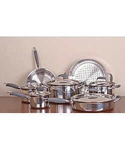 Anolon Advanced Try-Ply Clad 12-piece Cookware Set
