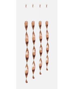 Copper Plated Windsticks (Set of 4)