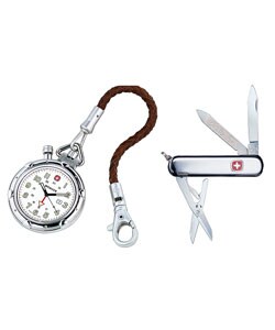 Wenger Swiss Army Knife and Watch Gift Set