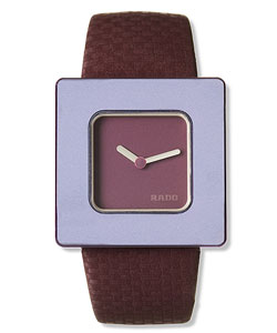 Rado Lantano Men's Plum Dial Luxury Watch