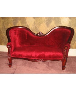 Children's Mahogany Double End Sofa