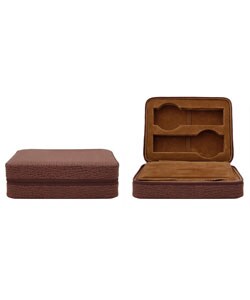 Honey Shark Pattern 4-slot Watch Box
