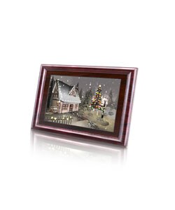 8-inch LCD Photo Frame with MP3 Player (Case of 2)