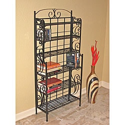 Tall 6-shelf CD/ DVD Storage Rack
