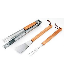 KitchenWorthy 3-piece Barbecue Tool Set (Pack of 2)