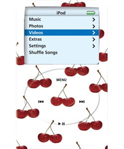 iJacket Cherries Cover for 30GB iPod