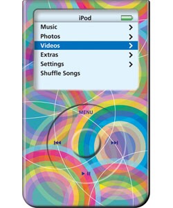 iJacket Rainbows Cover for 30GB Video iPod