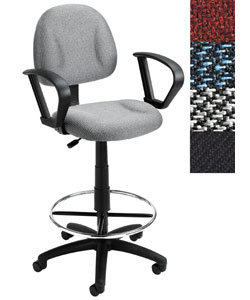 Boss Loop Arm Drafting Stool