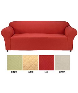 Diamond Stretch Sofa Slipcover