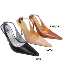 BCBG Paris Mambol Heeled Slingback Pumps