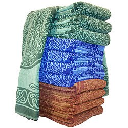 Handmade Celtic Knot Towels (Pack of 4)