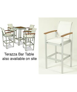 Terrazza Bar Height Arm Chair (Set of 2)